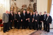 Setkání prezidenta republiky Miloše Zemana s krajskými koordinátory pro vodní koridor D-O-L