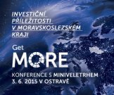 Pozvánka na konferenci Get MORE – Investiční příležitosti v Moravskoslezském kraji